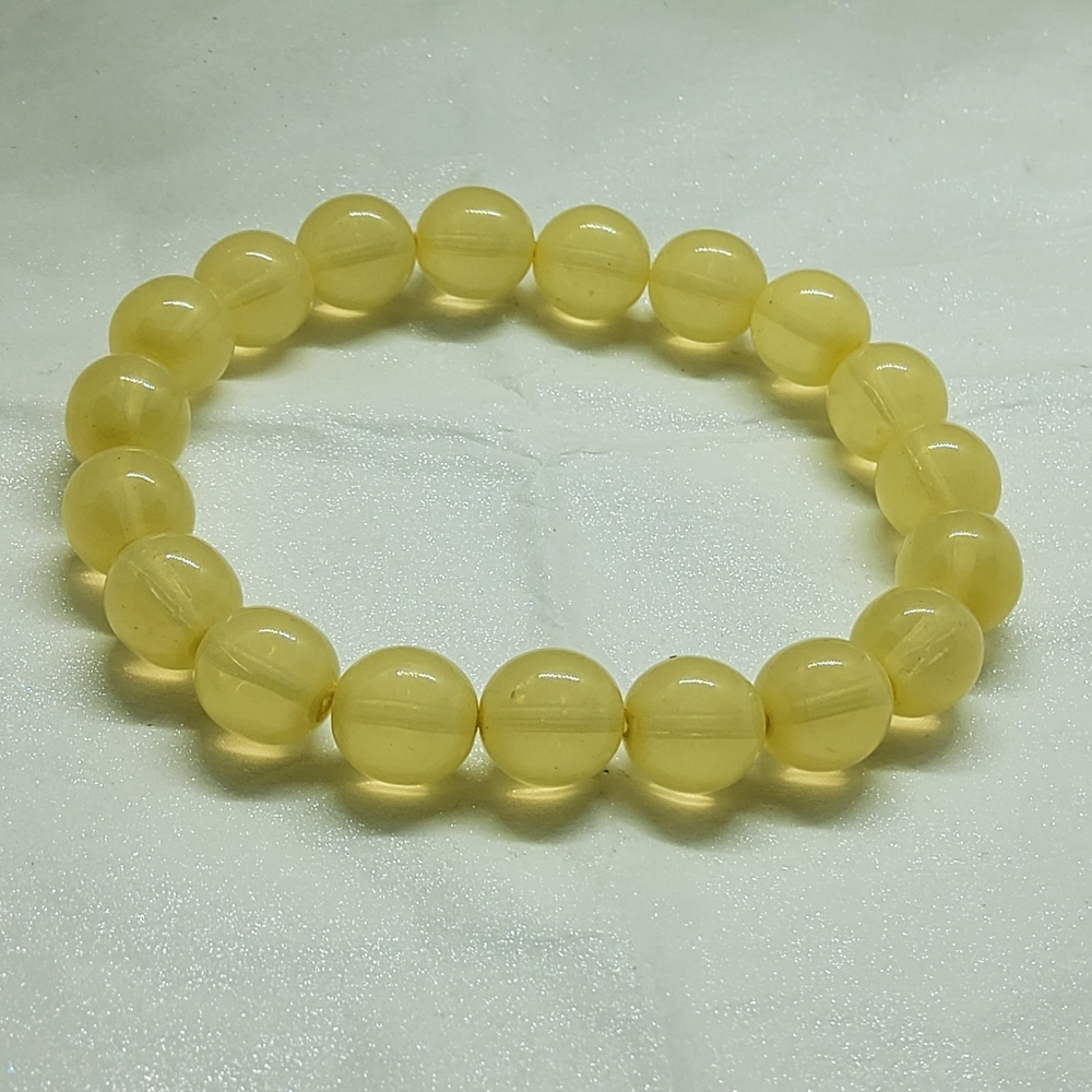 Lemon Quartz Stretch Bracelet - Picture 3 of 6